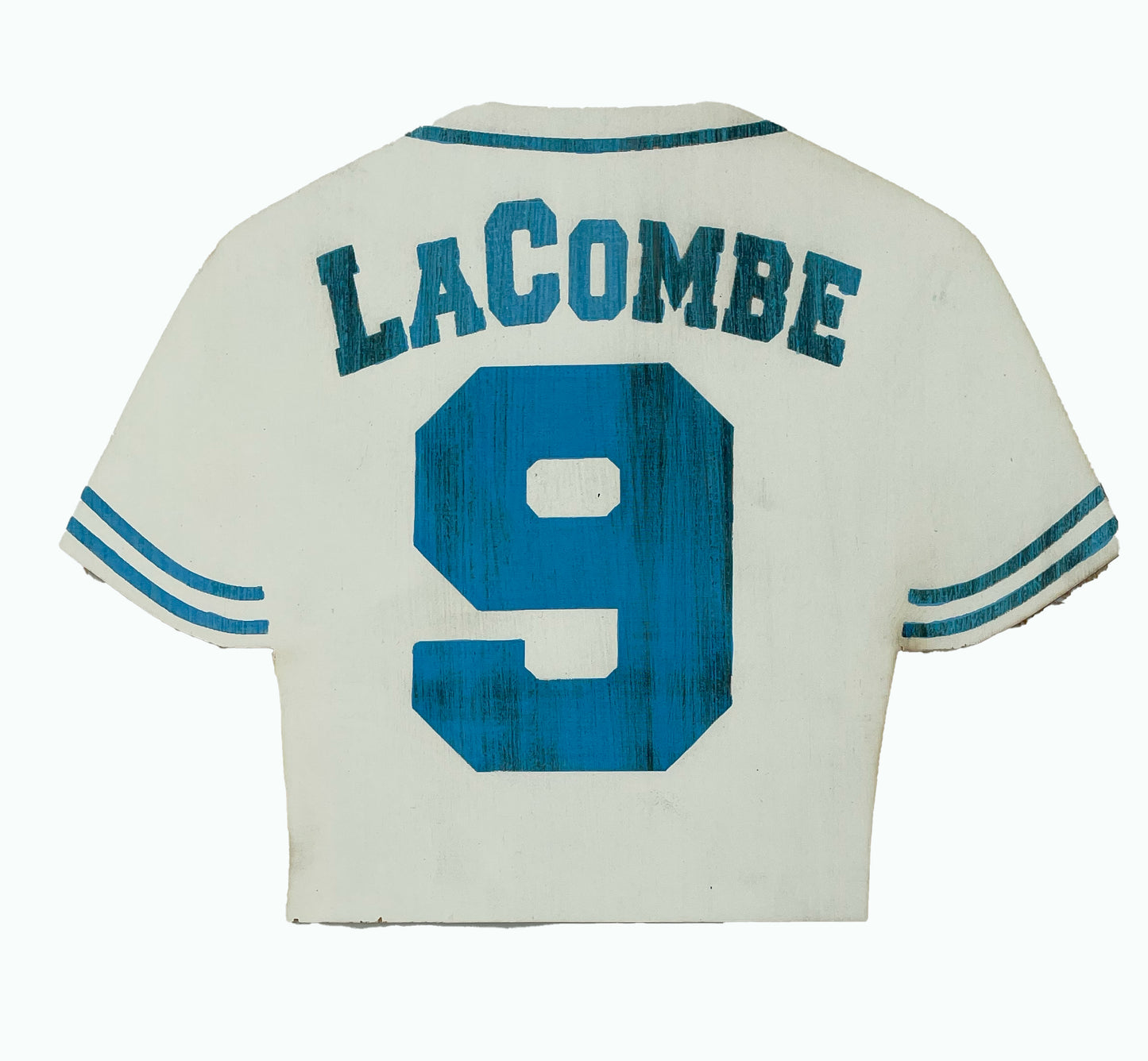 PERSONALIZED BASEBALL/SOFTBALL JERSEY Custom Player Name & Number Sports Themed Wooden Plaque