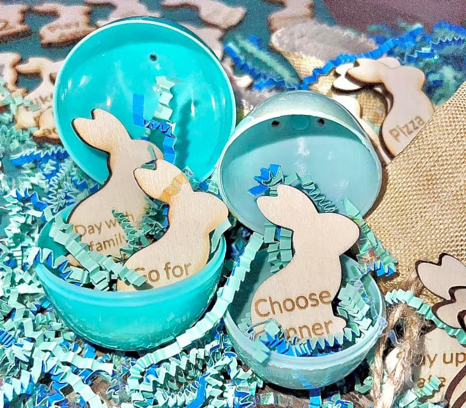 Easter egg coin tokens