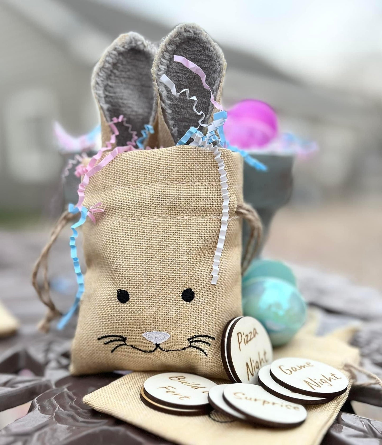 Easter egg coin tokens