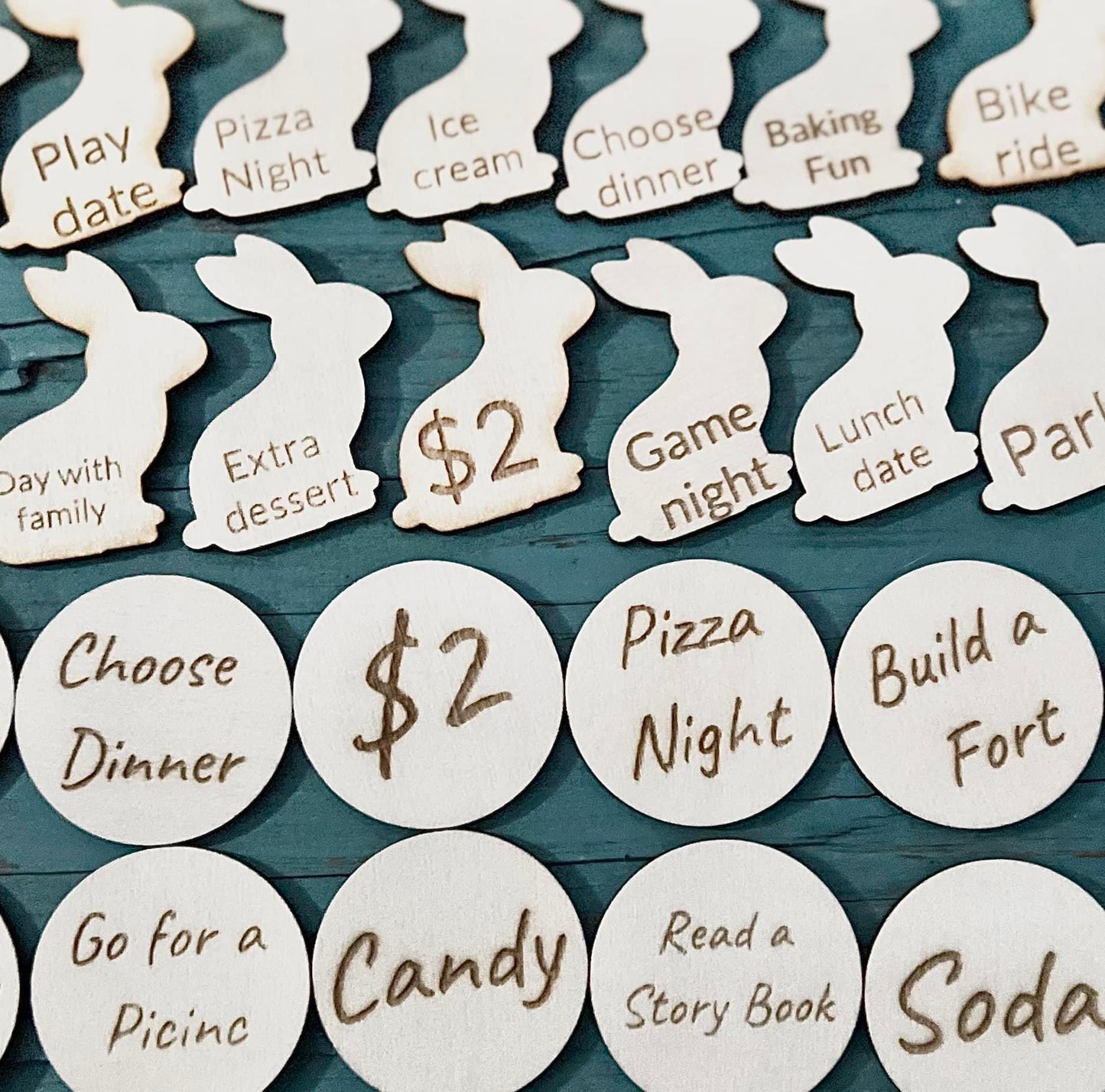 Easter egg coin tokens