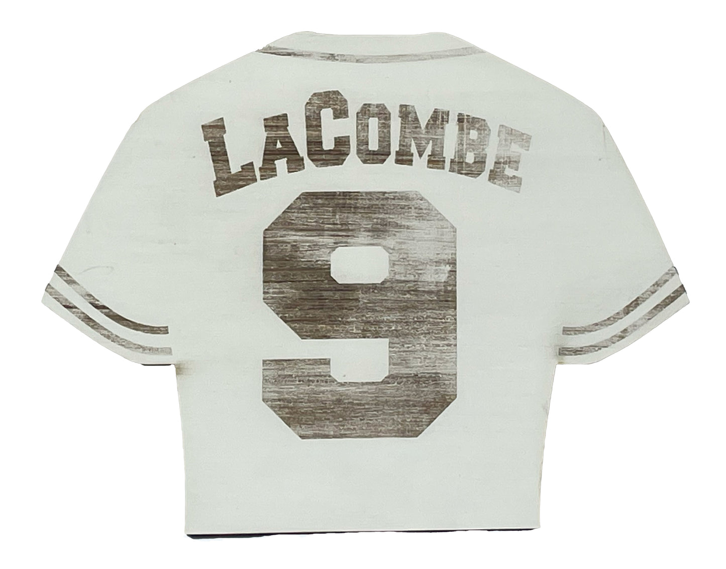 PERSONALIZED BASEBALL/SOFTBALL JERSEY Custom Player Name & Number Sports Themed Wooden Plaque