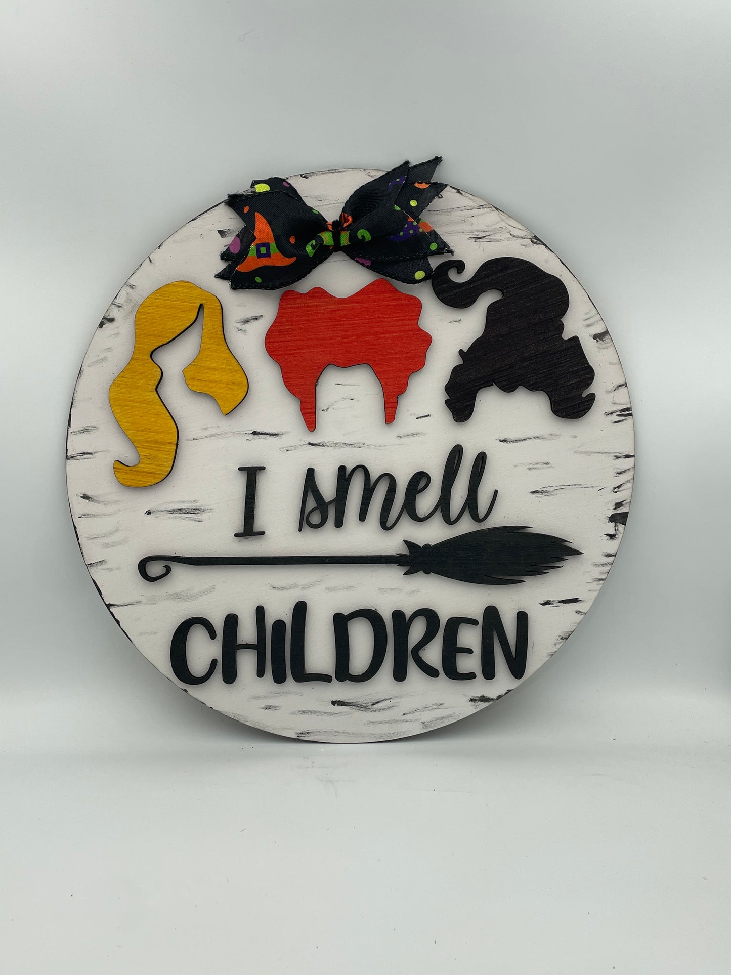 Hocus Pocus "I Smell Children" Door Sign