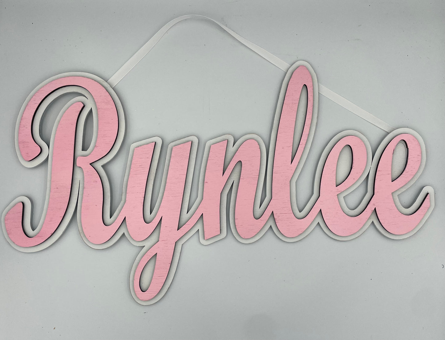 Double Layer Custom Name Sign